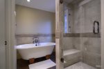 Master Bath Steam Shower and Soaking Tub